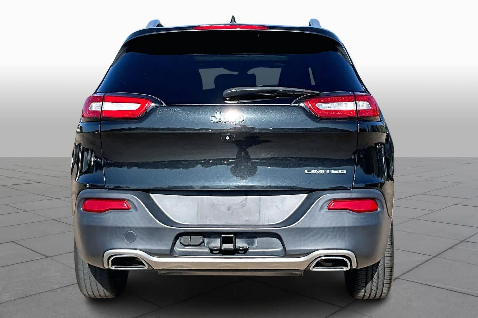 2015 Jeep Cherokee Limited Brilliant Black Crystal Pearlcoat at Friendly Ford Crosby