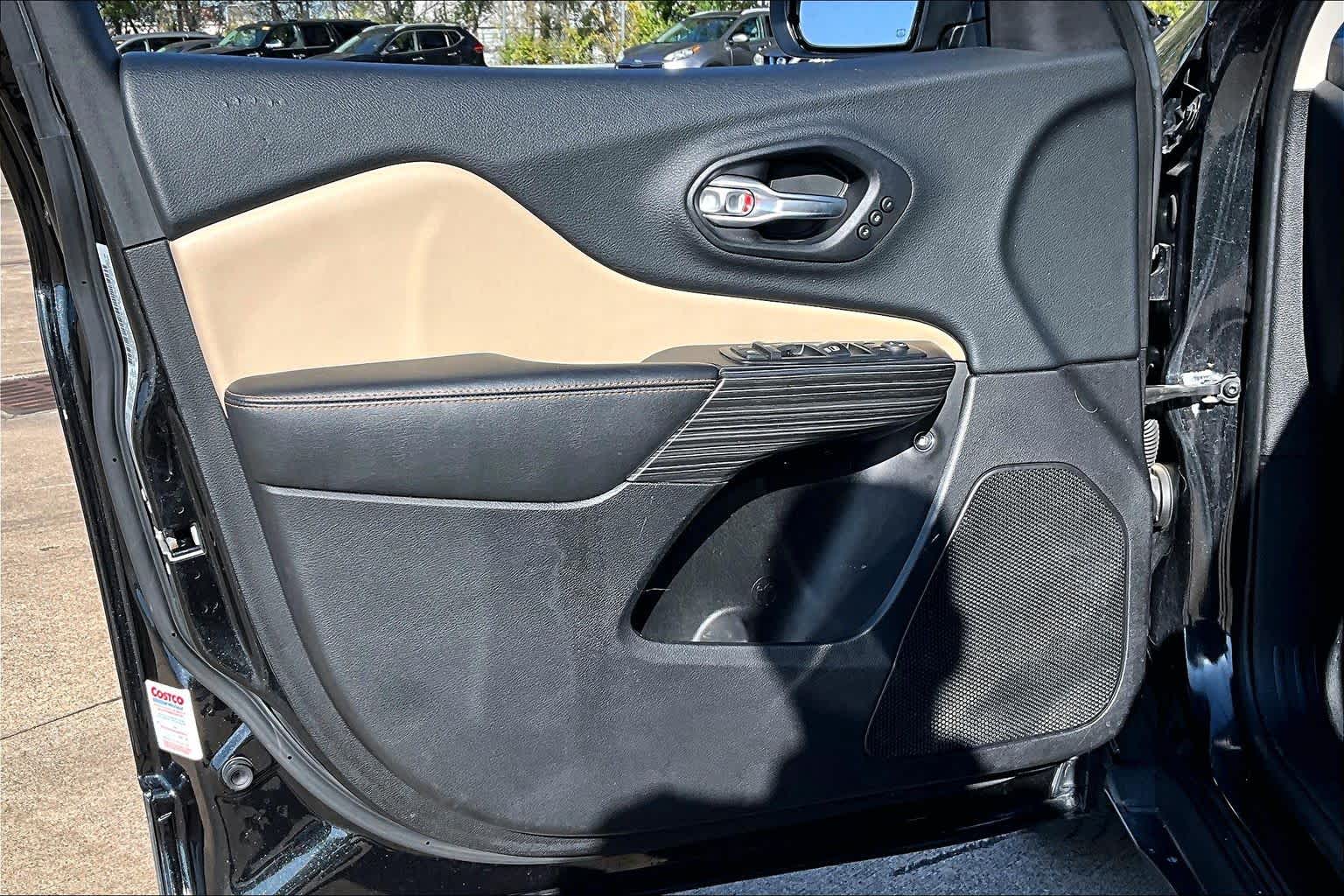 2015 Jeep Cherokee Limited Brilliant Black Crystal Pearlcoat at Friendly Ford Crosby