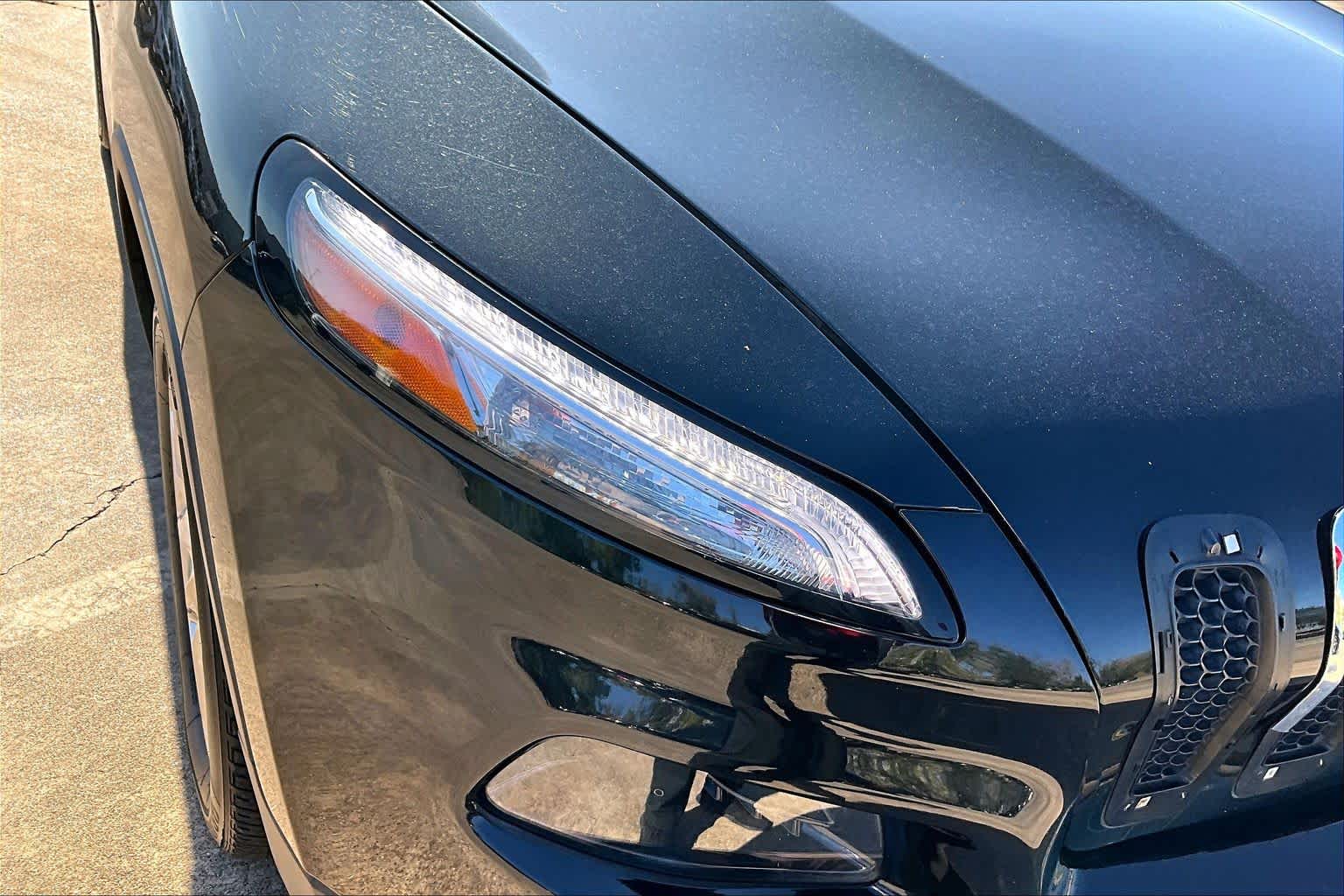 2015 Jeep Cherokee Limited Brilliant Black Crystal Pearlcoat at Friendly Ford Crosby