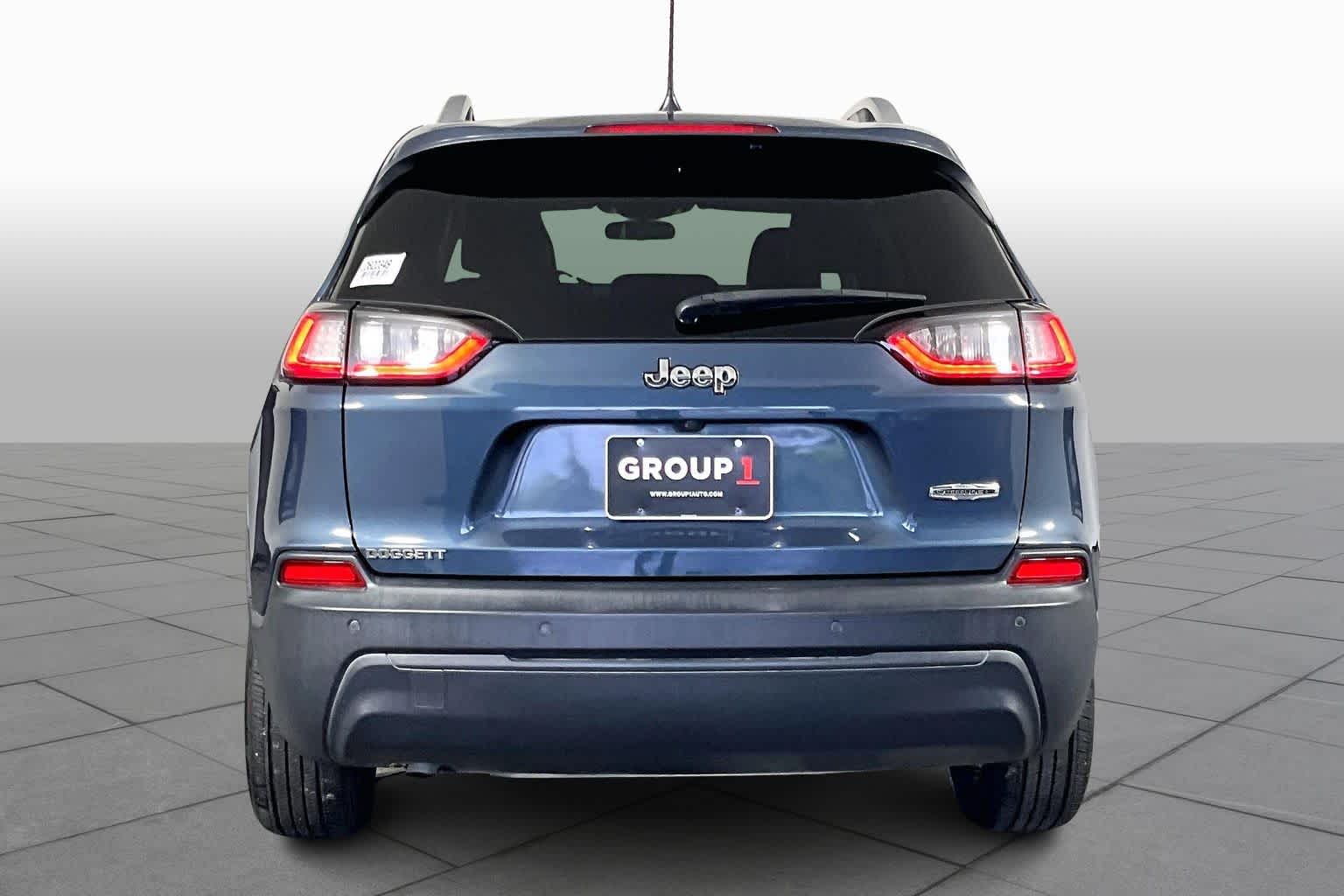 2020 Jeep Cherokee Latitude Plus Slate Blue Pearlcoat at AutoNation USA Katy