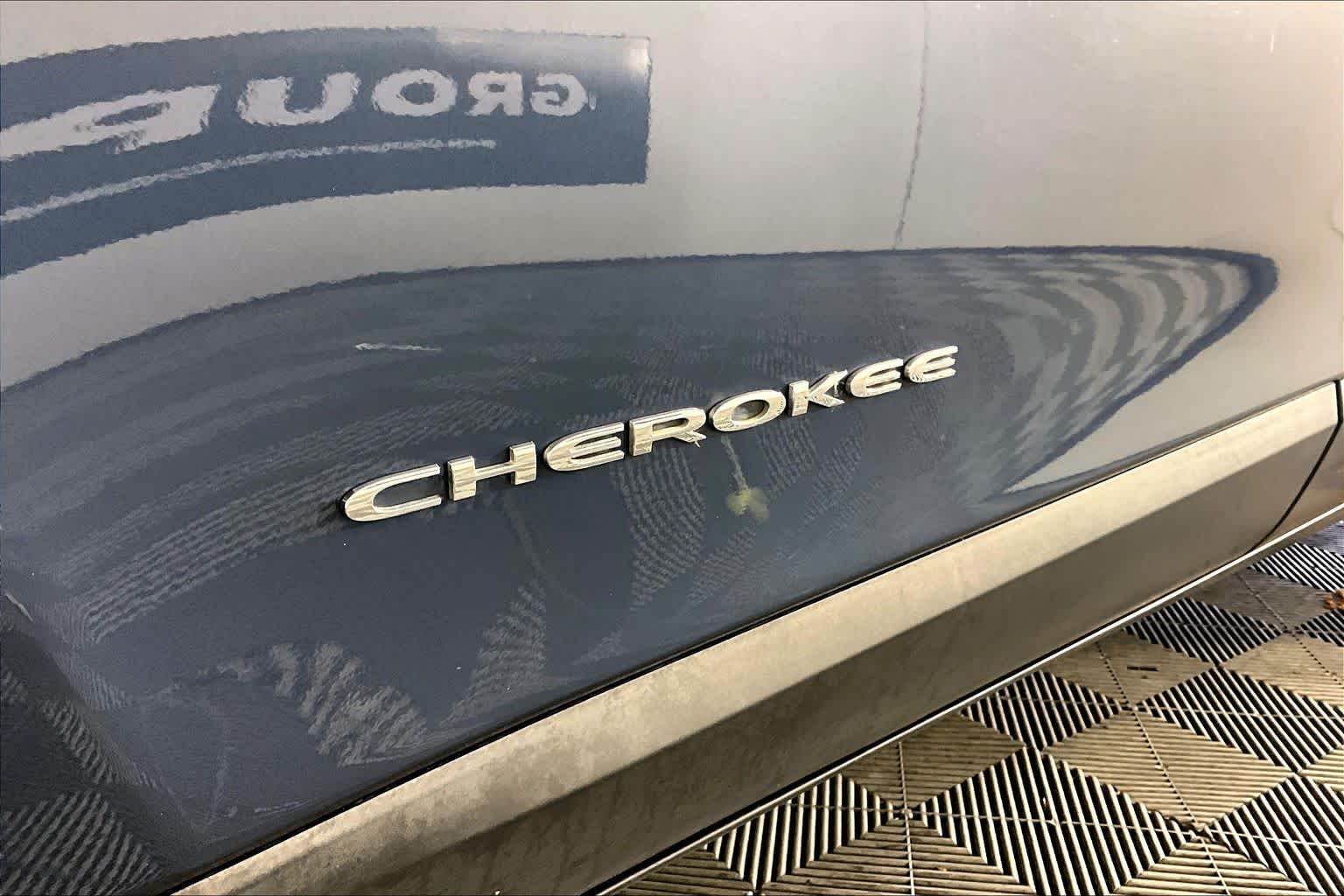 2020 Jeep Cherokee Latitude Plus Slate Blue Pearlcoat at AutoNation USA Katy
