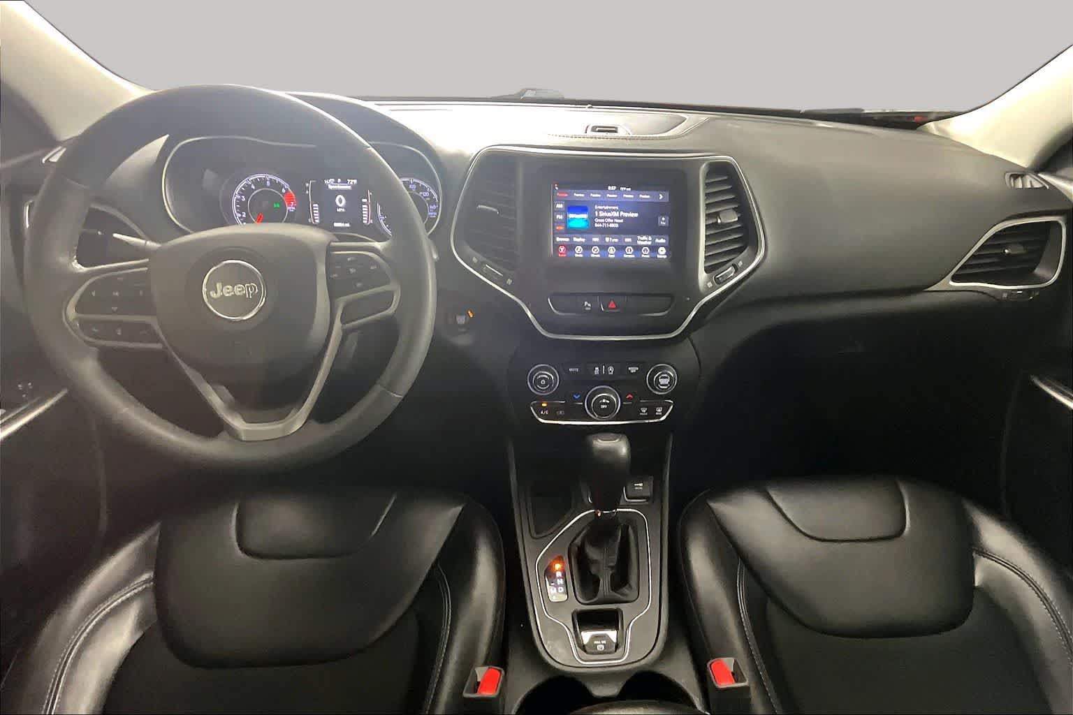 2020 Jeep Cherokee Latitude Plus Slate Blue Pearlcoat at AutoNation USA Katy