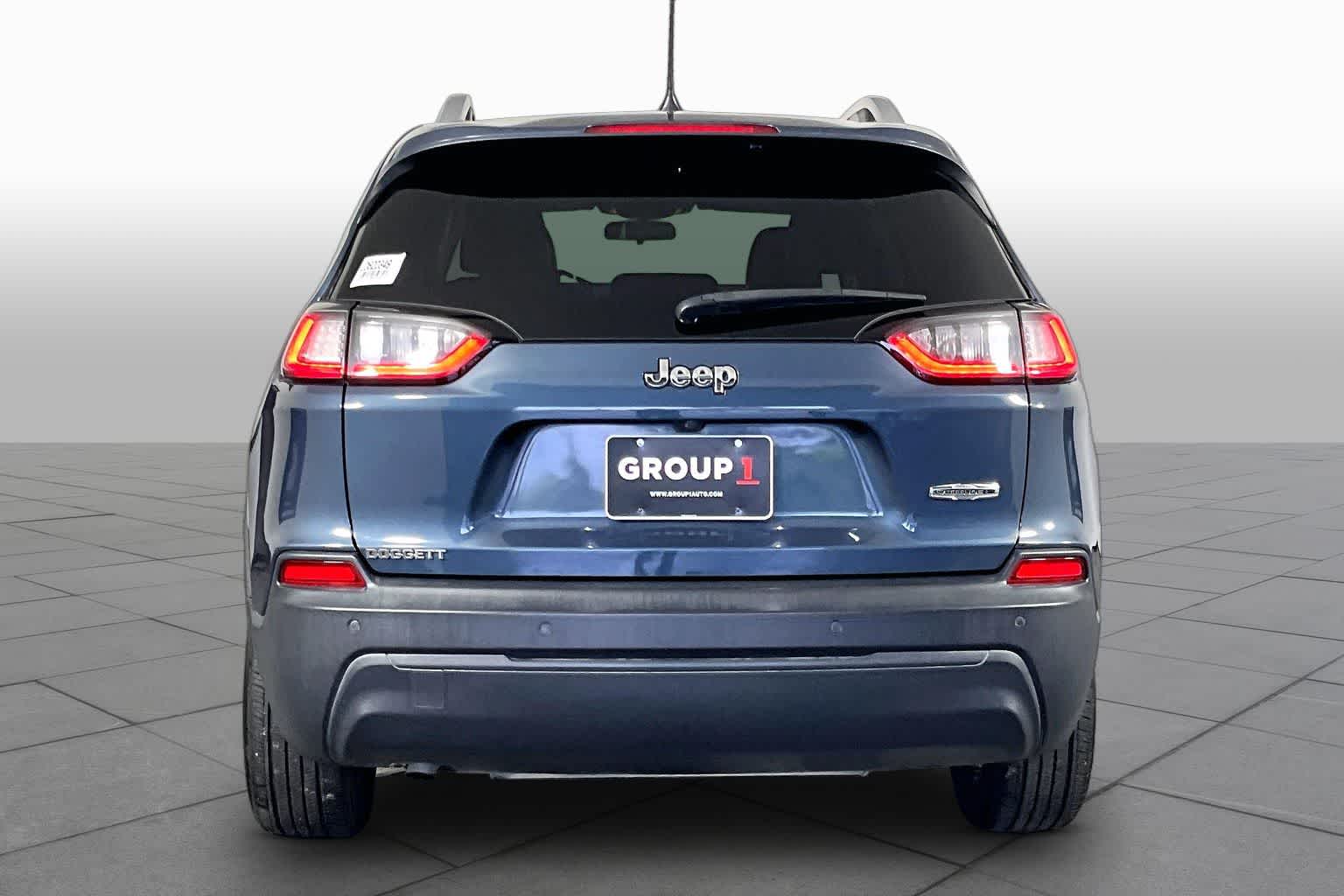 2020 Jeep Cherokee Latitude Plus Slate Blue Pearlcoat at AutoNation USA Katy