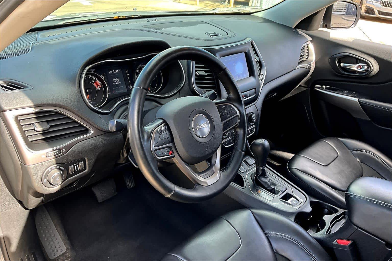 2021 Jeep Cherokee Latitude Plus Sting-Gray Clearcoat at Tomball Chrysler Dodge Jeep Ram