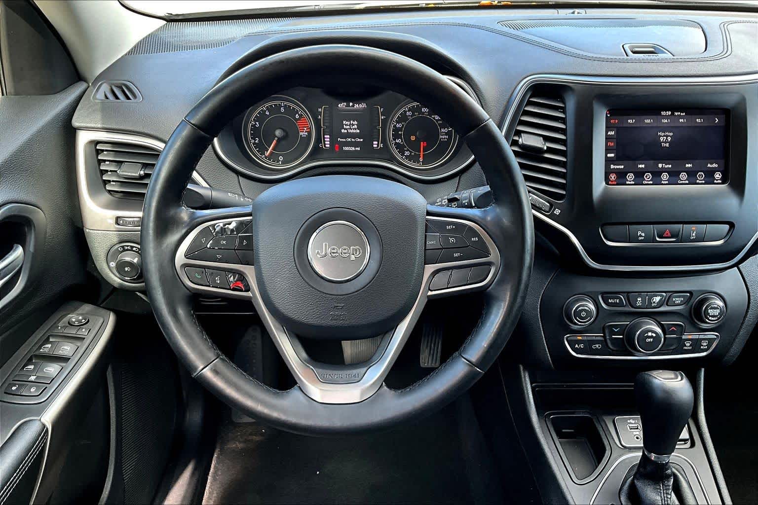 2021 Jeep Cherokee Latitude Plus Sting-Gray Clearcoat at Tomball Chrysler Dodge Jeep Ram
