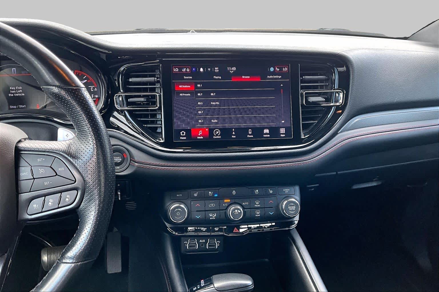 2024 Dodge Durango GT Plus DB Black Clearcoat at AutoNation Chrysler Jeep Dodge Ram Spring