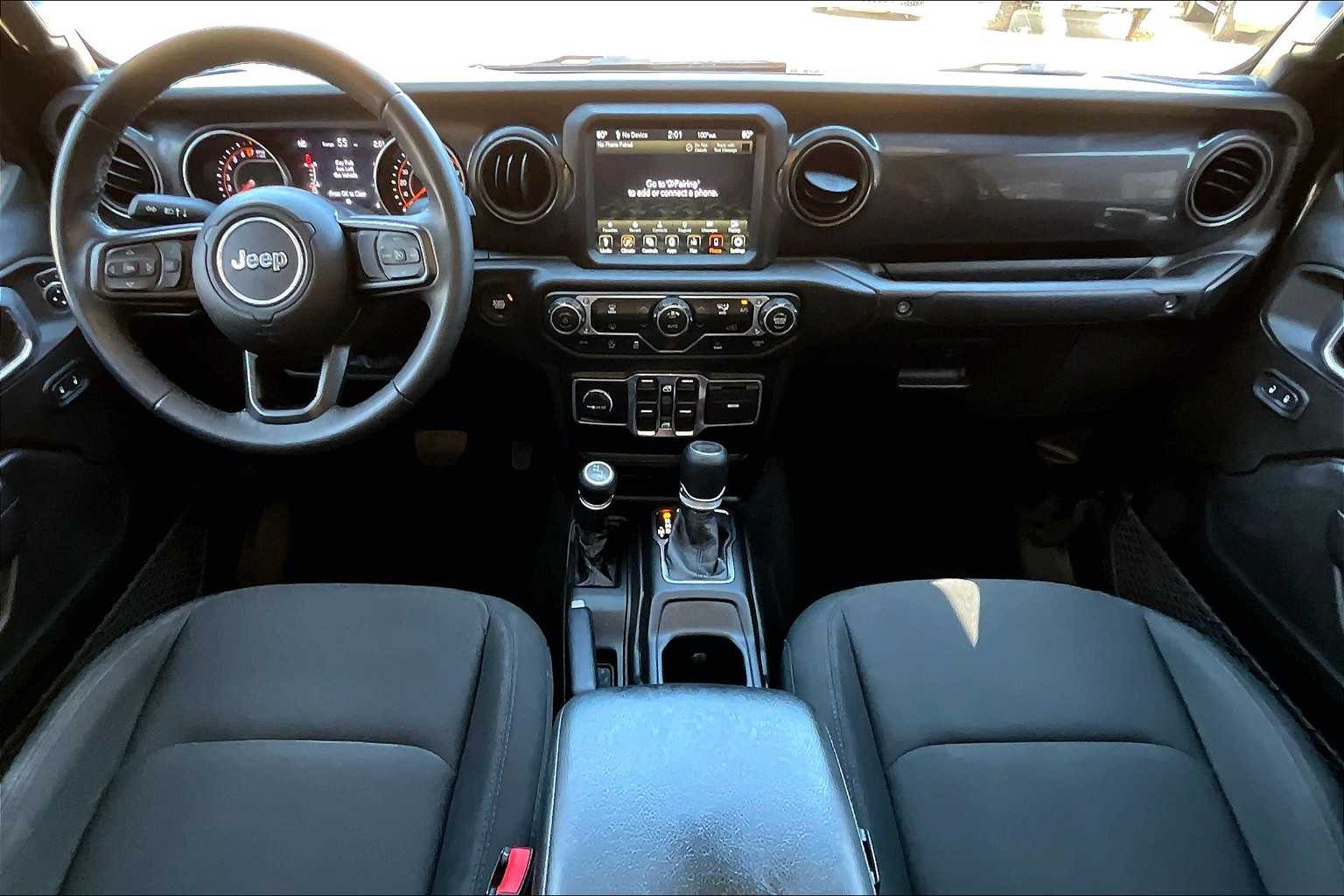 2022 Jeep Gladiator Altitude Black Clearcoat at Lone Star Chevrolet