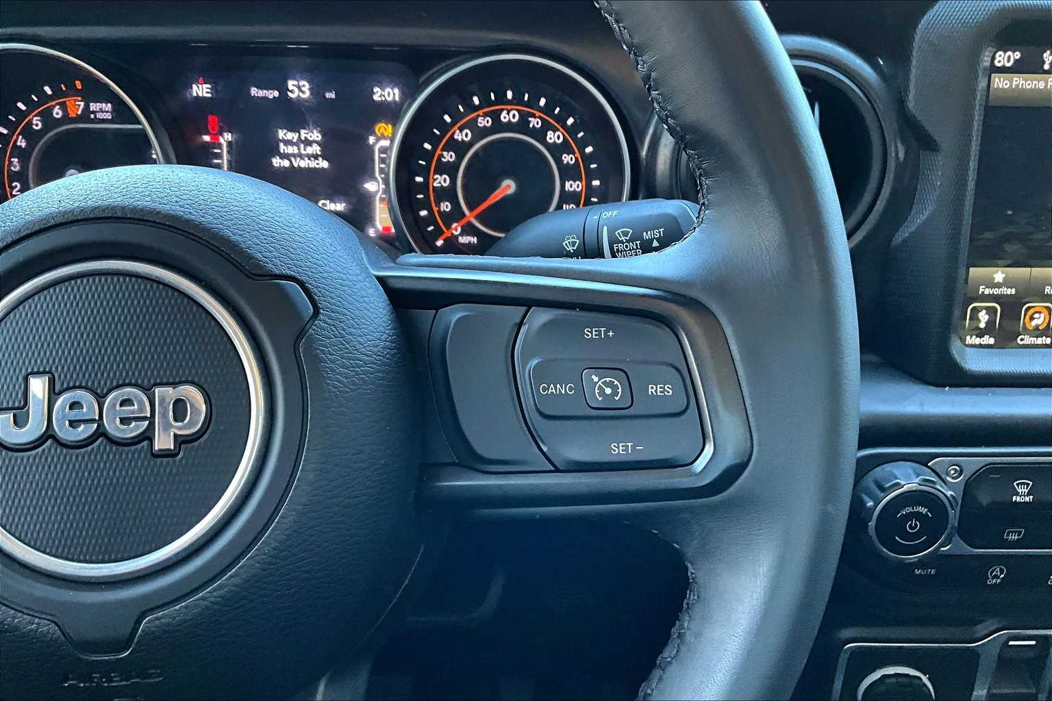 2022 Jeep Gladiator Altitude Black Clearcoat at Lone Star Chevrolet