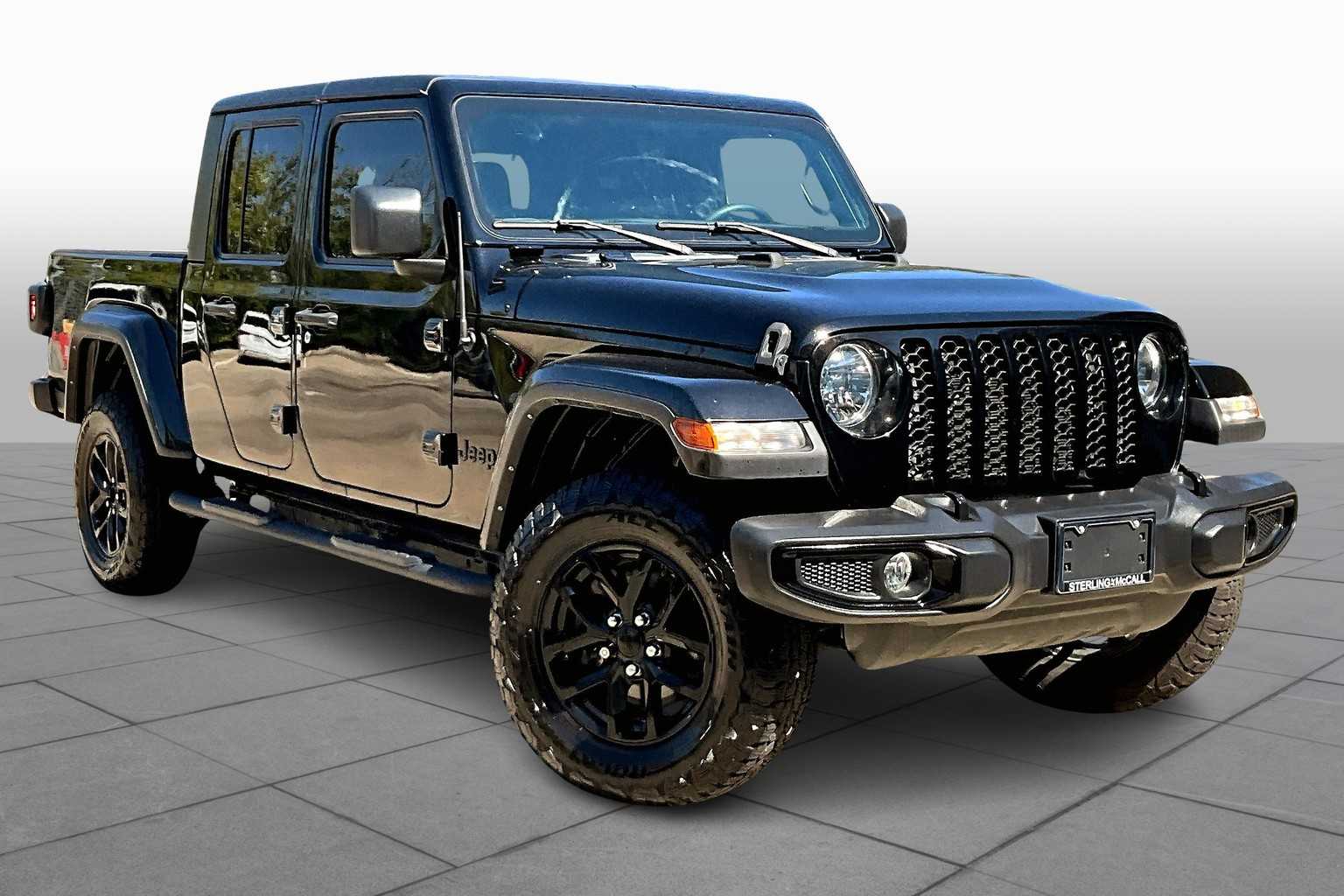 2022 Jeep Gladiator Altitude Black Clearcoat at Lone Star Chevrolet