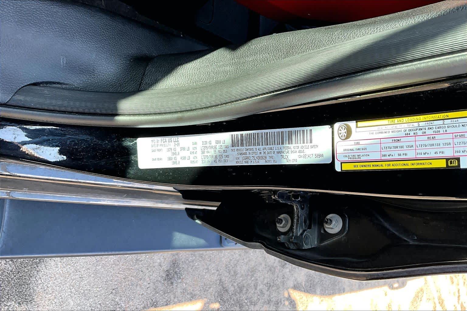 2020 Ram 1500 Rebel Diamond Black Crystal Pearlcoat at AutoNation Chevrolet Gulf Fwy