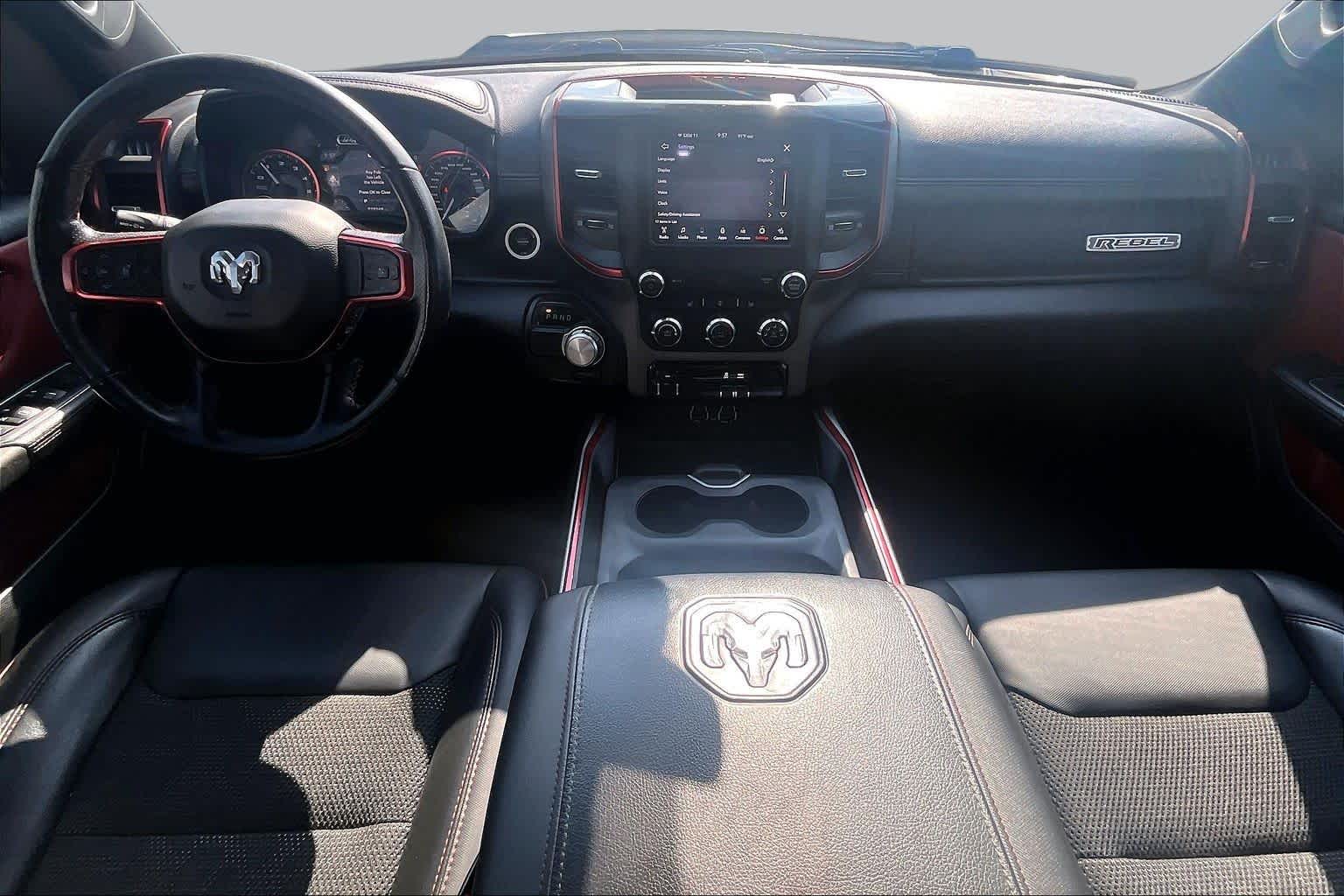 2020 Ram 1500 Rebel Diamond Black Crystal Pearlcoat at AutoNation Chevrolet Gulf Fwy