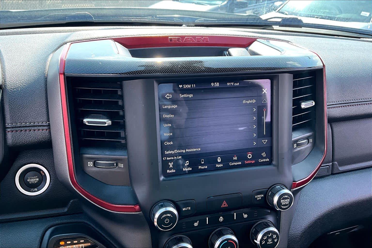 2020 Ram 1500 Rebel Diamond Black Crystal Pearlcoat at AutoNation Chevrolet Gulf Fwy