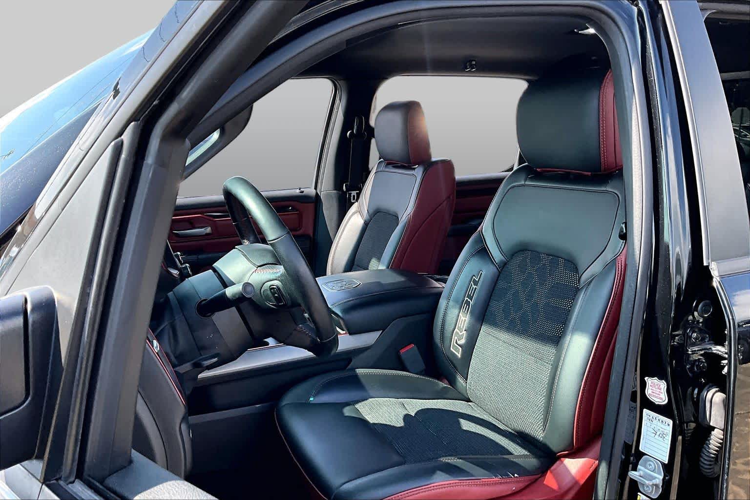 2020 Ram 1500 Rebel Diamond Black Crystal Pearlcoat at AutoNation Chevrolet Gulf Fwy