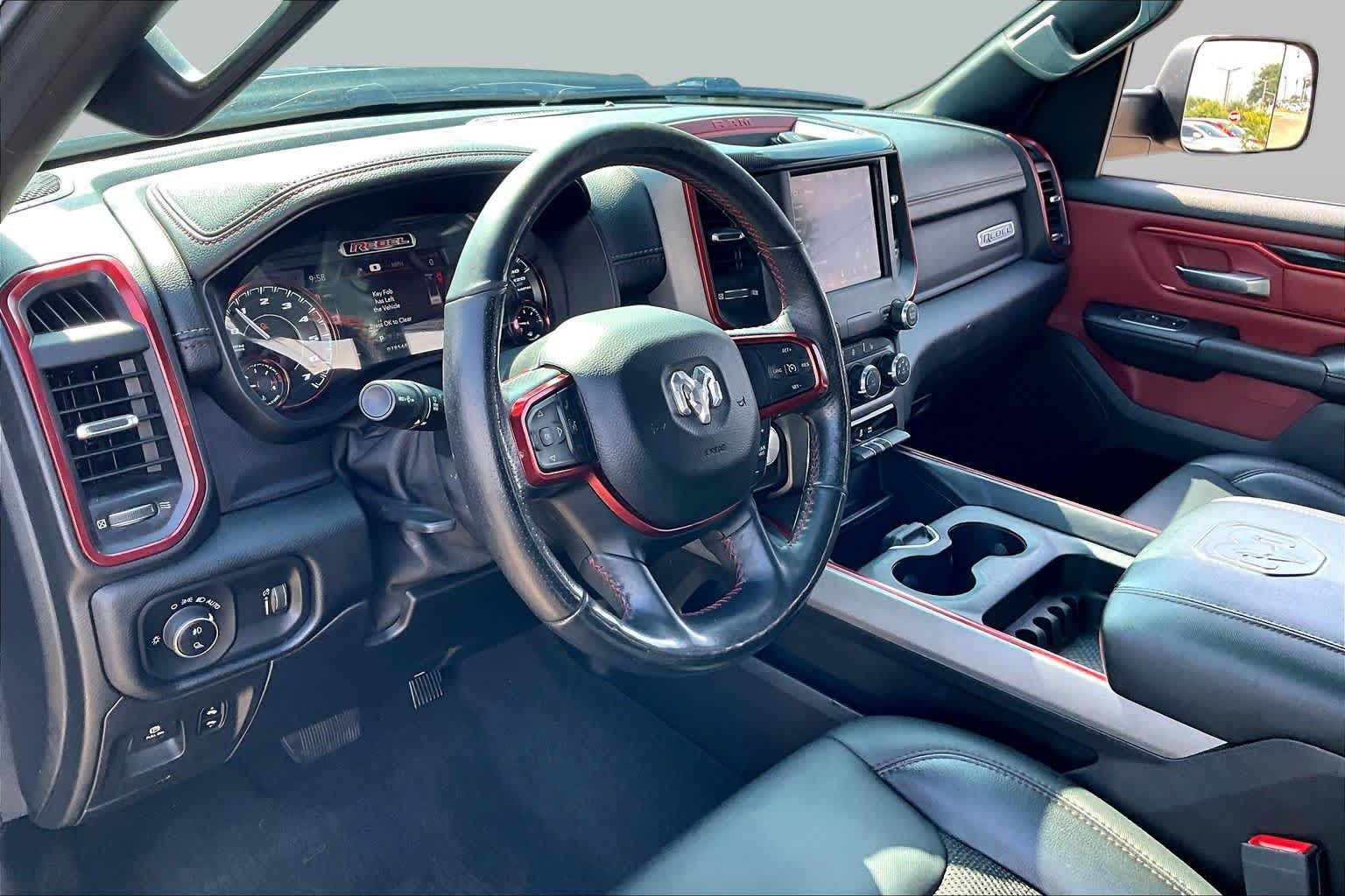 2020 Ram 1500 Rebel Diamond Black Crystal Pearlcoat at AutoNation Chevrolet Gulf Fwy
