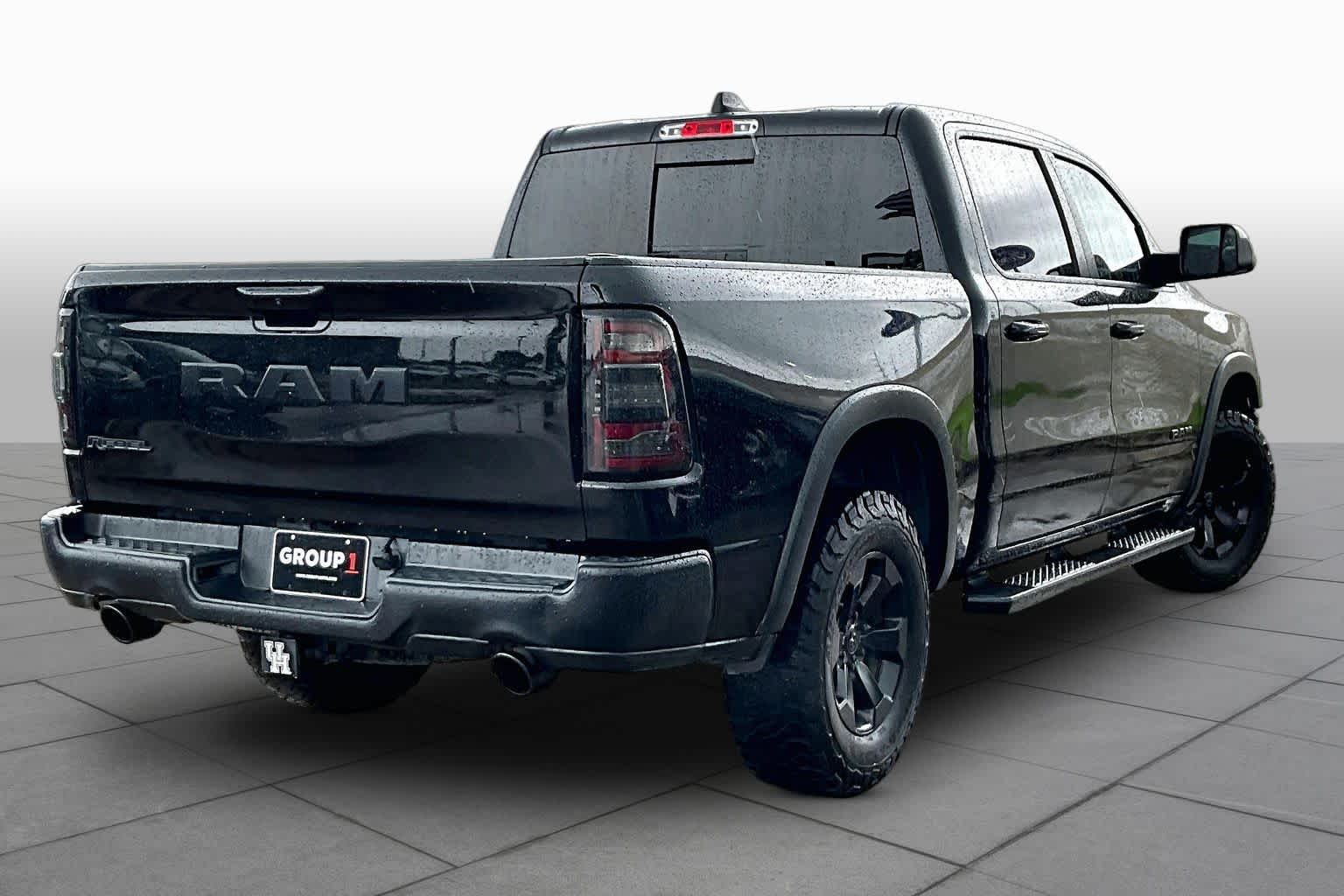 2020 Ram 1500 Rebel Diamond Black Crystal Pearlcoat at AutoNation Chevrolet Gulf Fwy