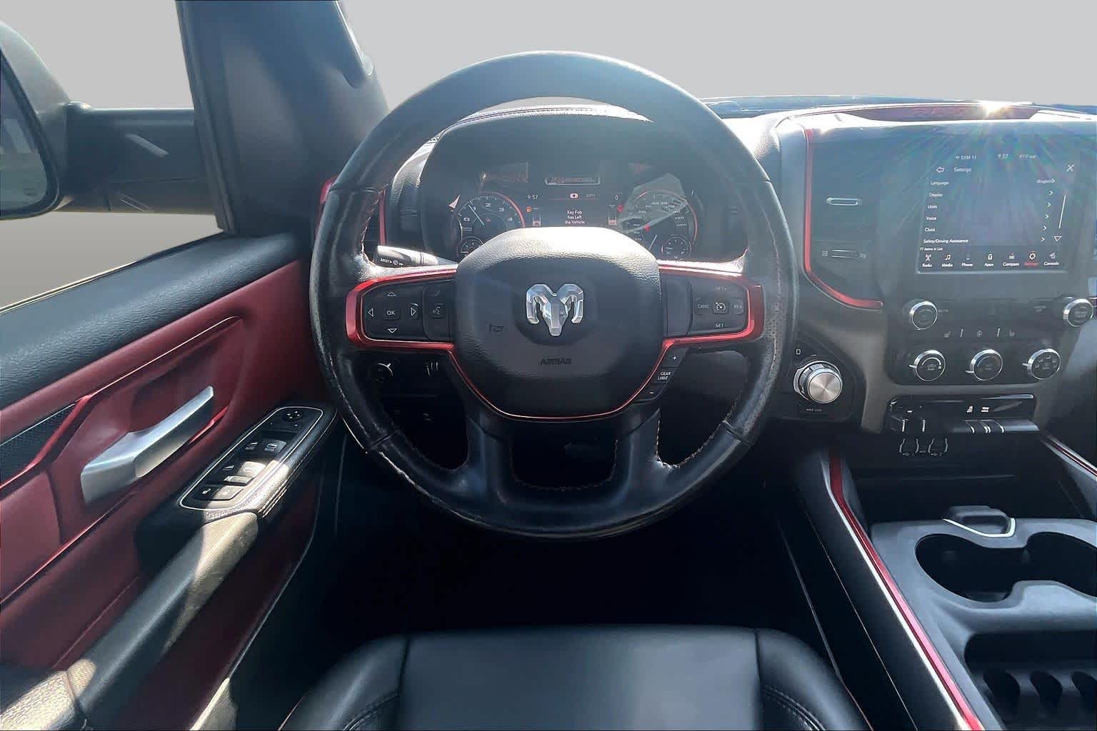 2020 Ram 1500 Rebel Diamond Black Crystal Pearlcoat at AutoNation Chevrolet Gulf Fwy