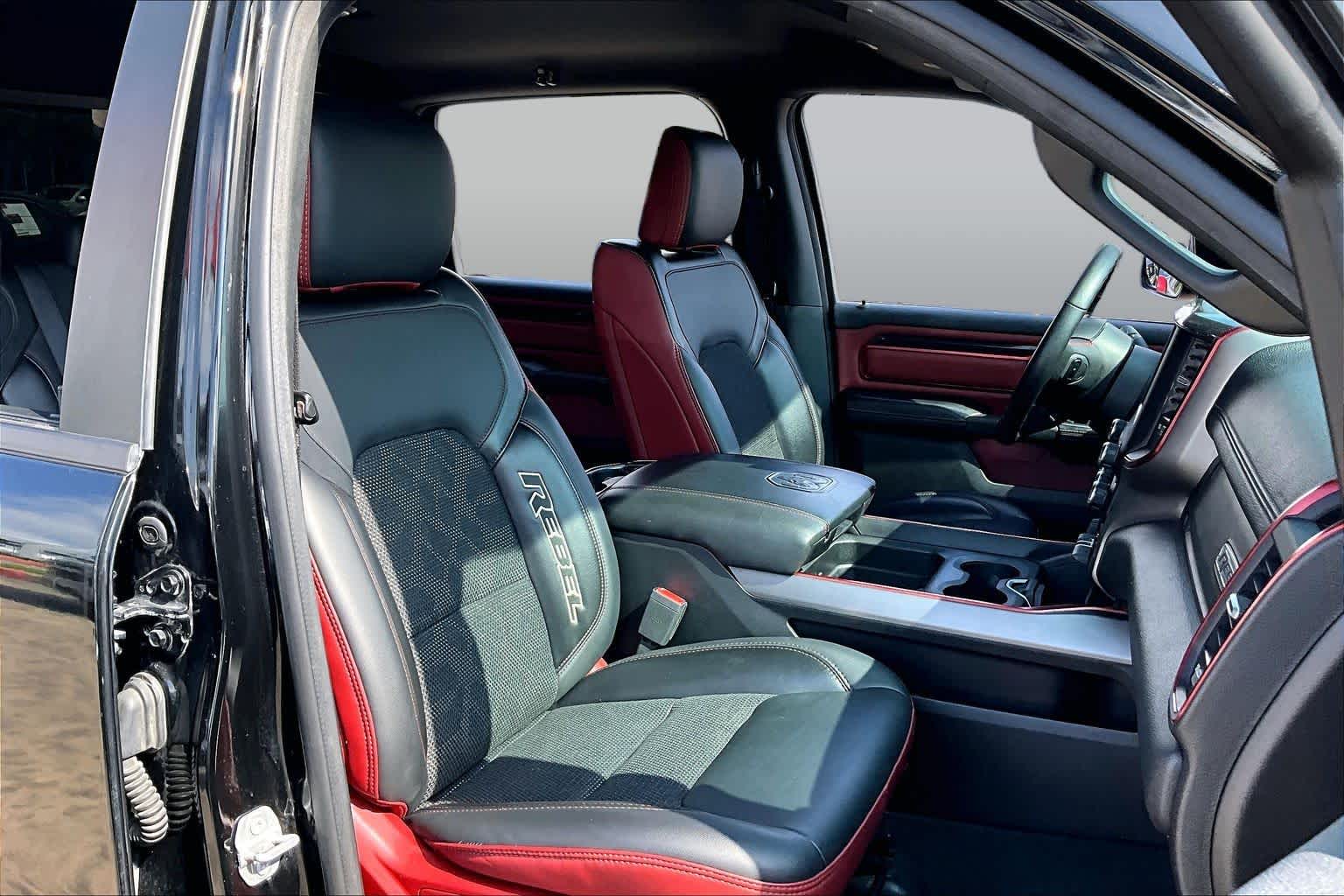 2020 Ram 1500 Rebel Diamond Black Crystal Pearlcoat at AutoNation Chevrolet Gulf Fwy
