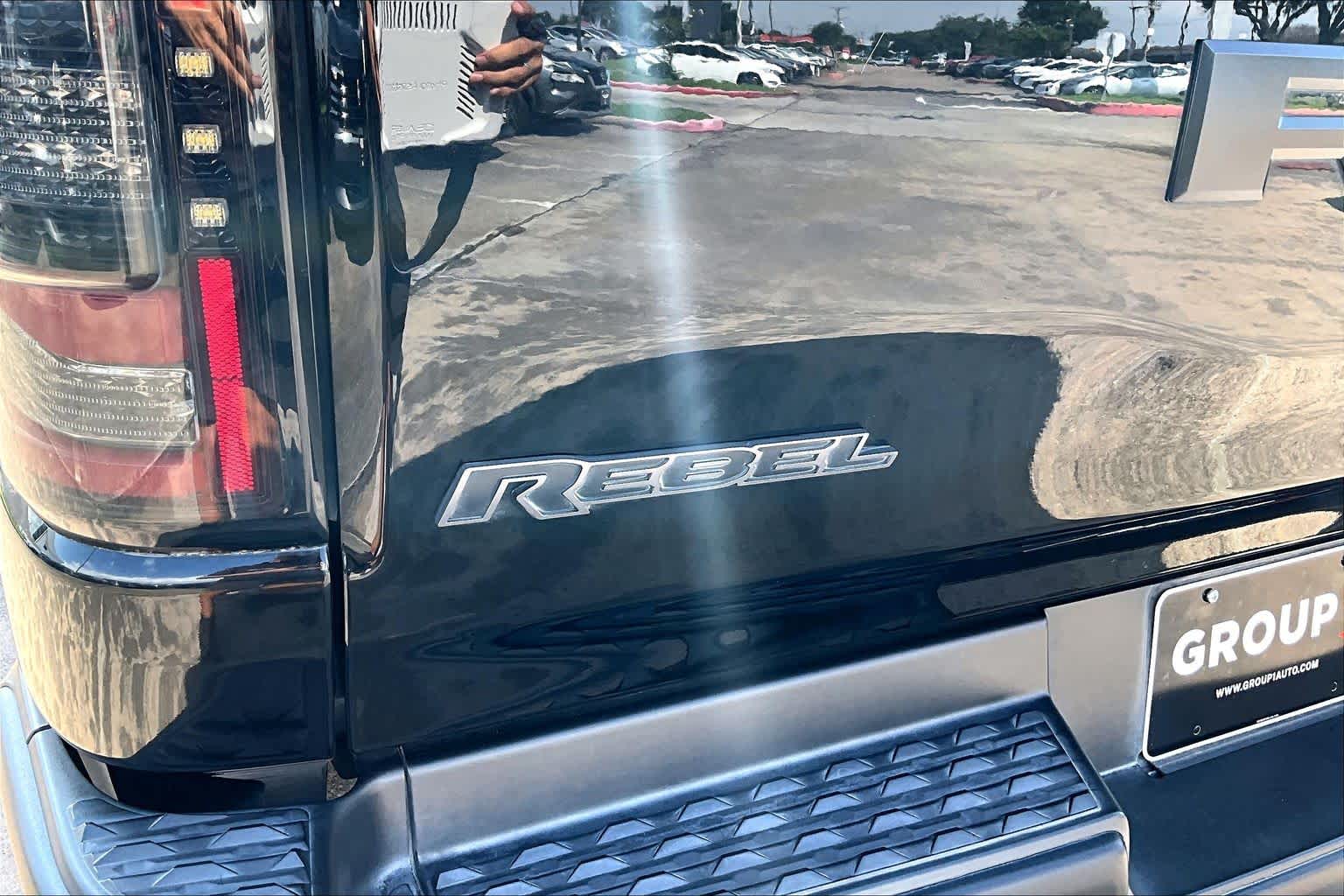 2020 Ram 1500 Rebel Diamond Black Crystal Pearlcoat at AutoNation Chevrolet Gulf Fwy