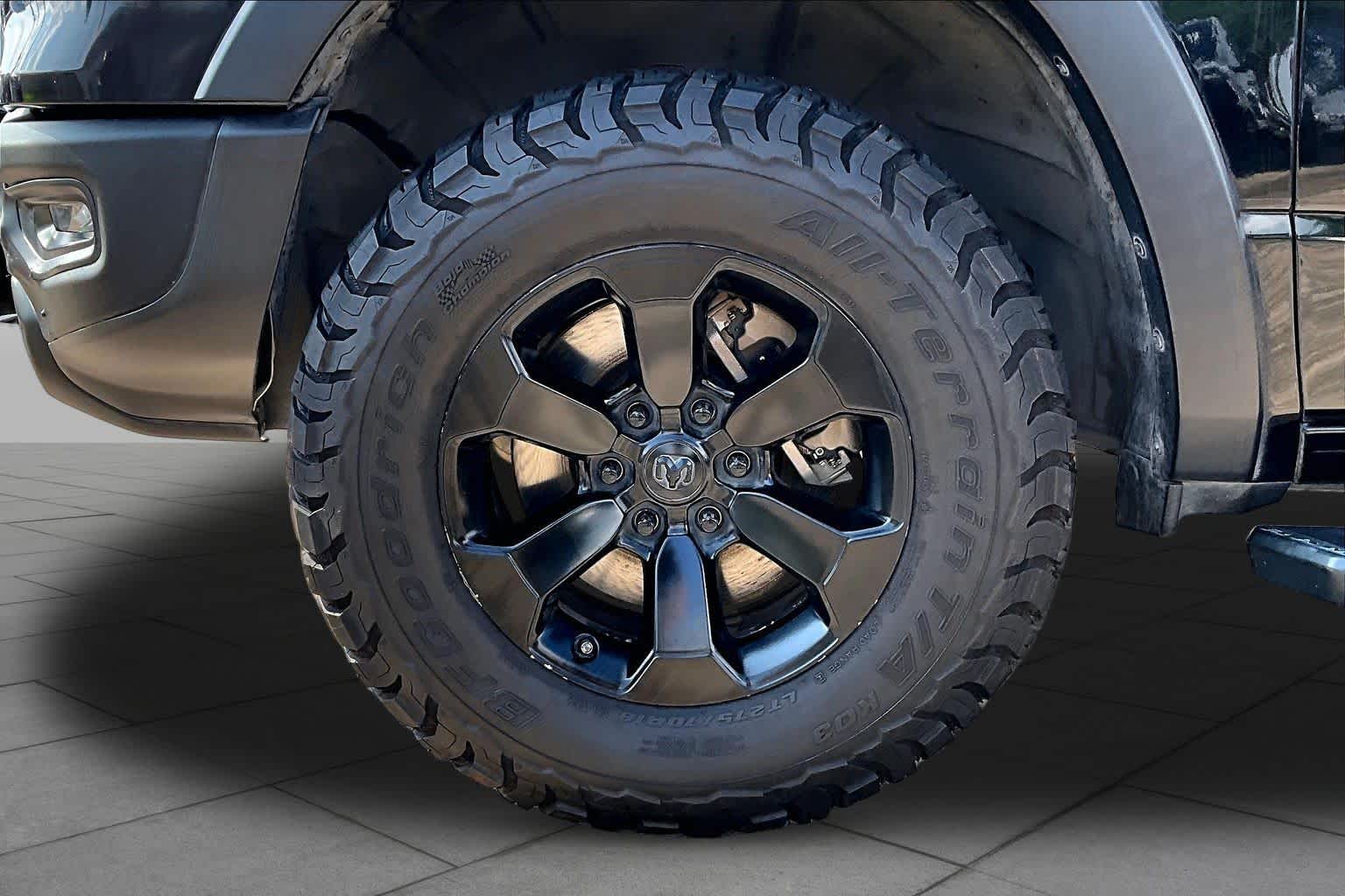 2020 Ram 1500 Rebel Diamond Black Crystal Pearlcoat at AutoNation Chevrolet Gulf Fwy