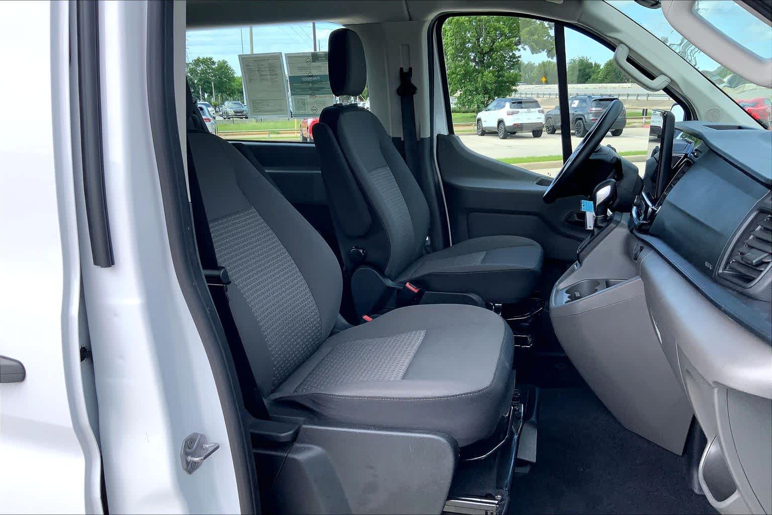 2024 Ford Transit Passenger Wagon XLT Oxford White at Tomball Ford