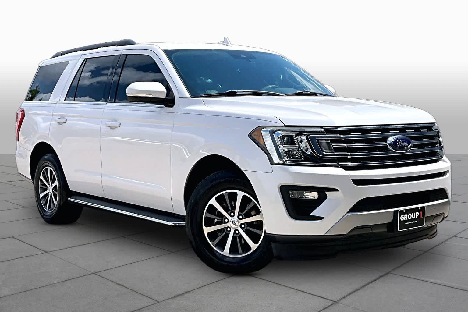 2018 Ford Expedition XLT White Platinum Metallic Tri-Coat at HGreg Houston
