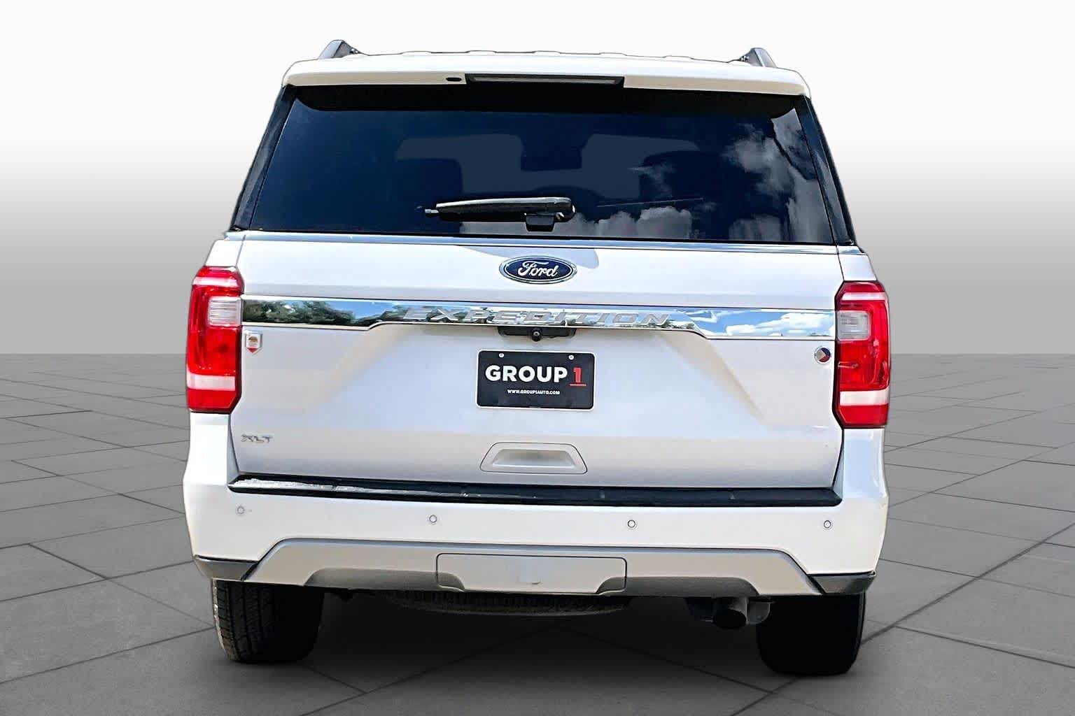 2018 Ford Expedition XLT White Platinum Metallic Tri-Coat at HGreg Houston
