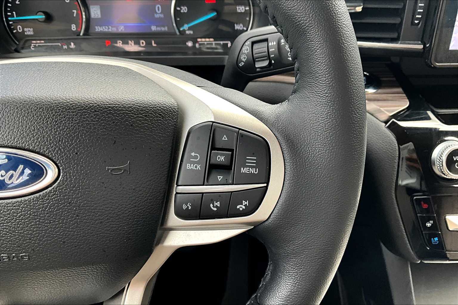 2024 Ford Explorer Limited Oxford White at Helfman Ford