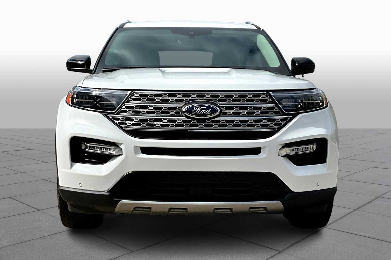 2024 Ford Explorer Limited Oxford White at Helfman Ford