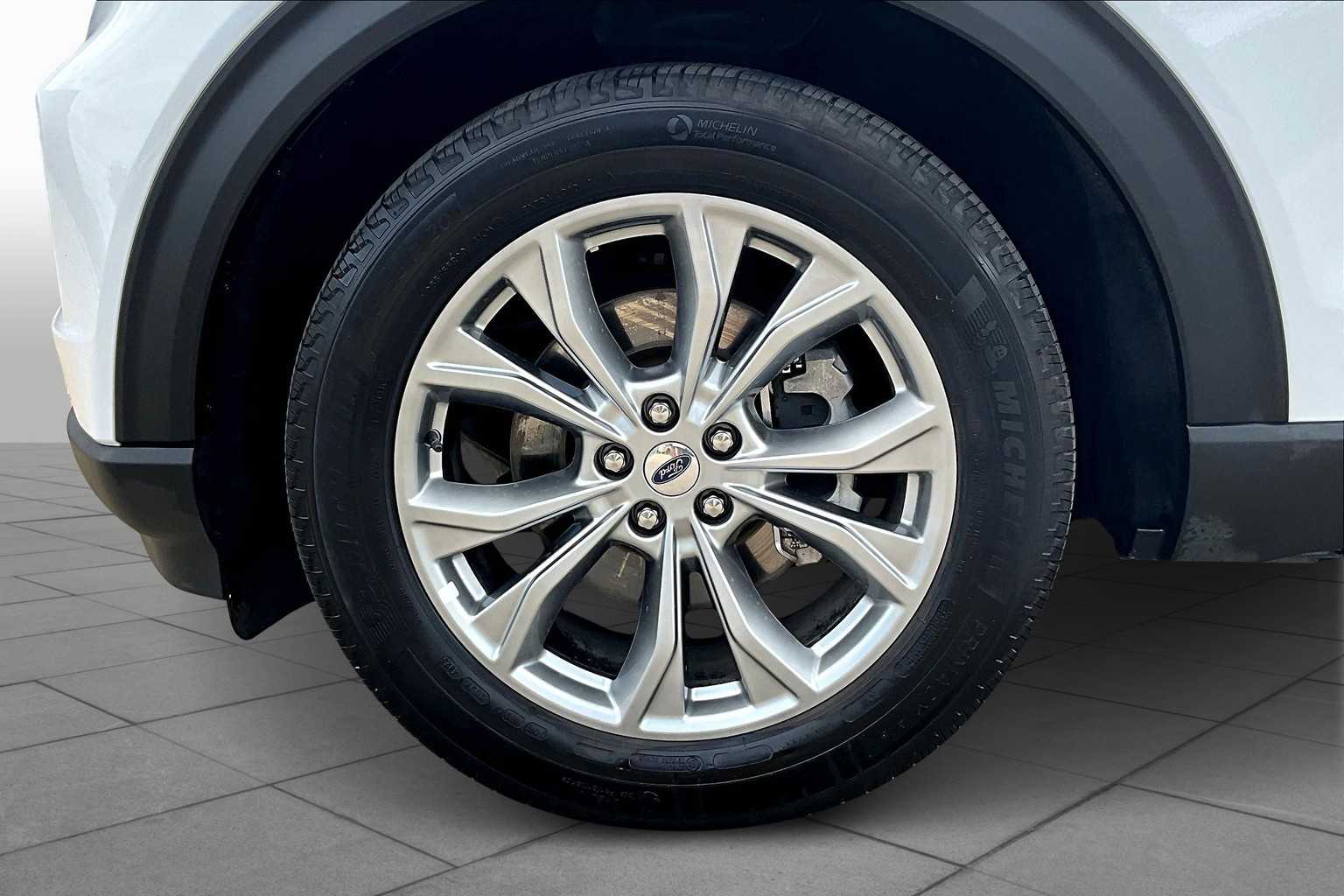 2024 Ford Explorer Limited Oxford White at Helfman Ford