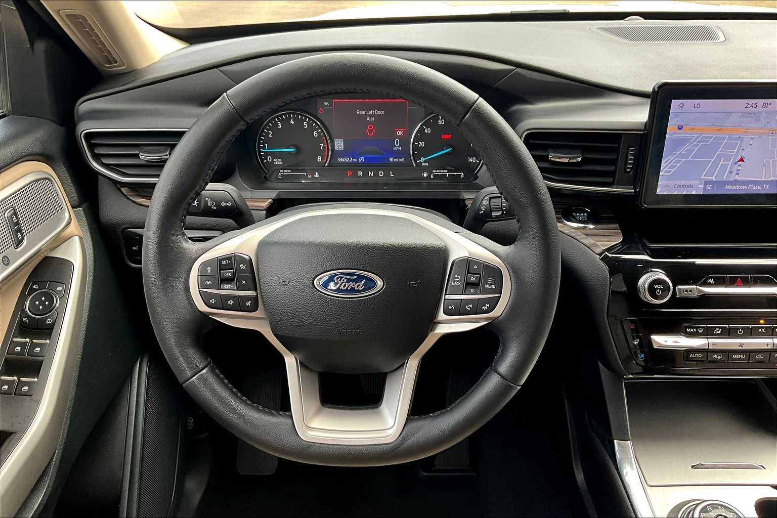 2024 Ford Explorer Limited Oxford White at Helfman Ford