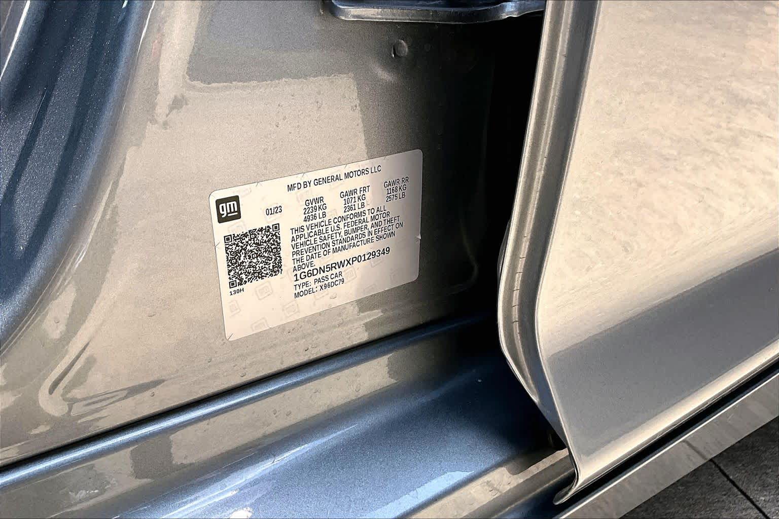 2023 Cadillac CT5 Premium Luxury Argent Silver Metallic at Ron Craft Chevrolet Cadillac