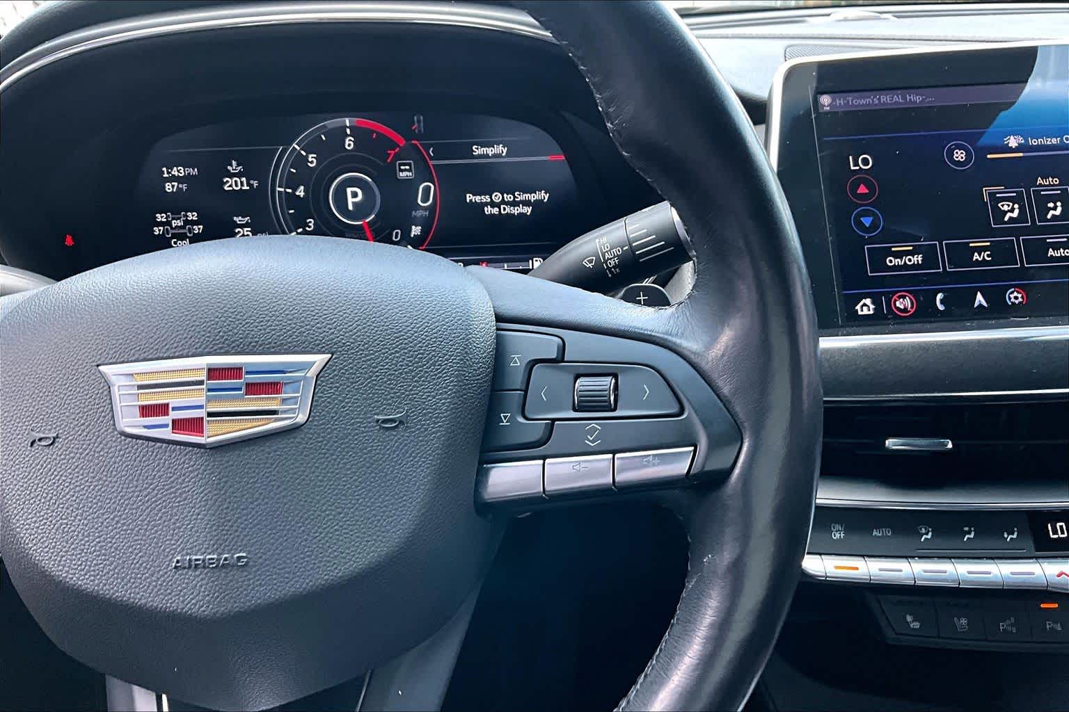 2023 Cadillac CT5 Premium Luxury Argent Silver Metallic at Ron Craft Chevrolet Cadillac
