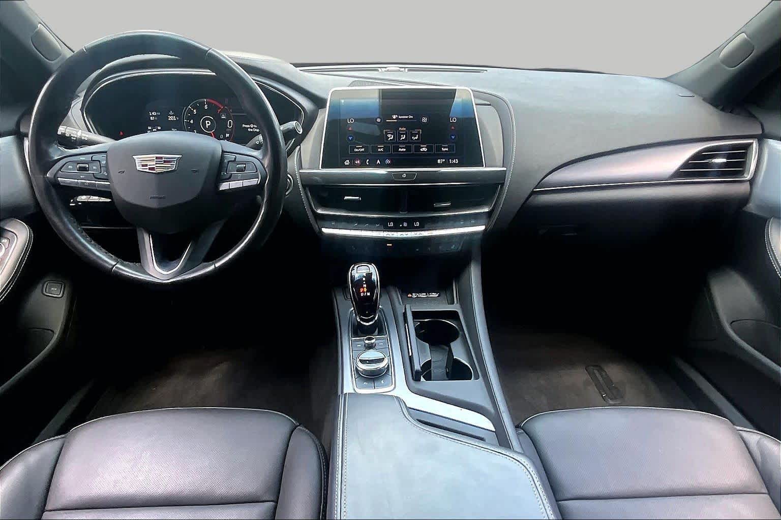 2023 Cadillac CT5 Premium Luxury Argent Silver Metallic at Ron Craft Chevrolet Cadillac