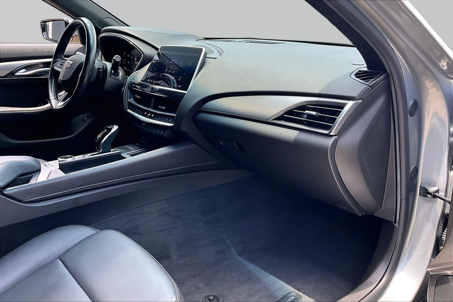 2023 Cadillac CT5 Premium Luxury Argent Silver Metallic at Ron Craft Chevrolet Cadillac
