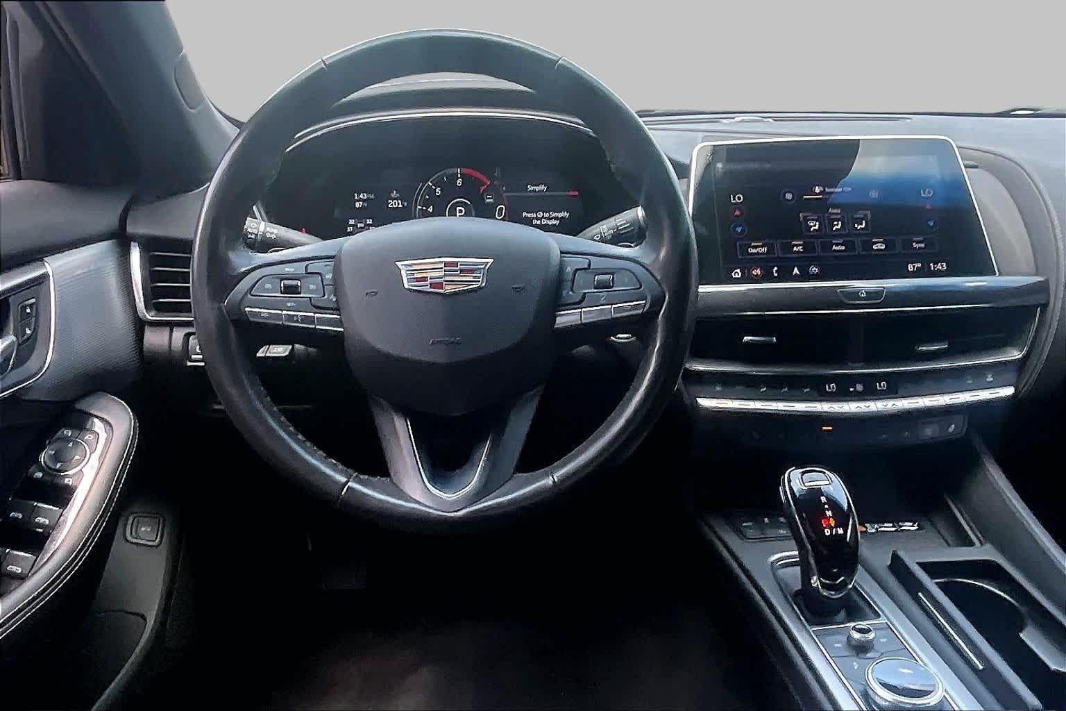 2023 Cadillac CT5 Premium Luxury Argent Silver Metallic at Ron Craft Chevrolet Cadillac