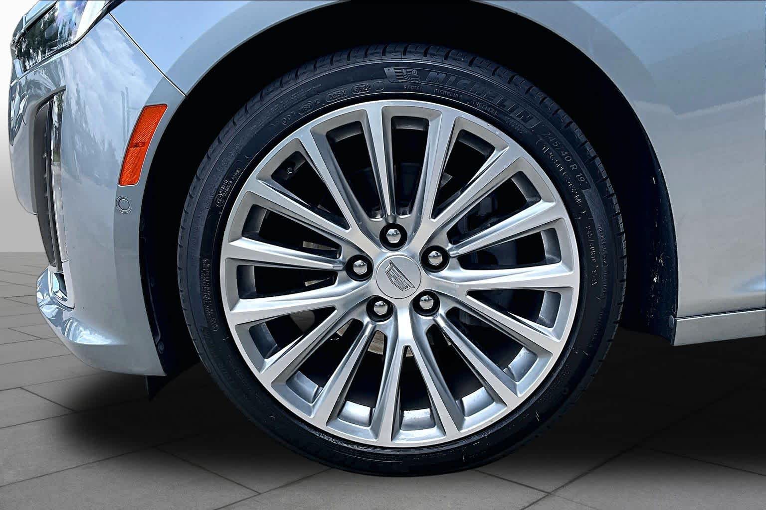 2023 Cadillac CT5 Premium Luxury Argent Silver Metallic at Ron Craft Chevrolet Cadillac