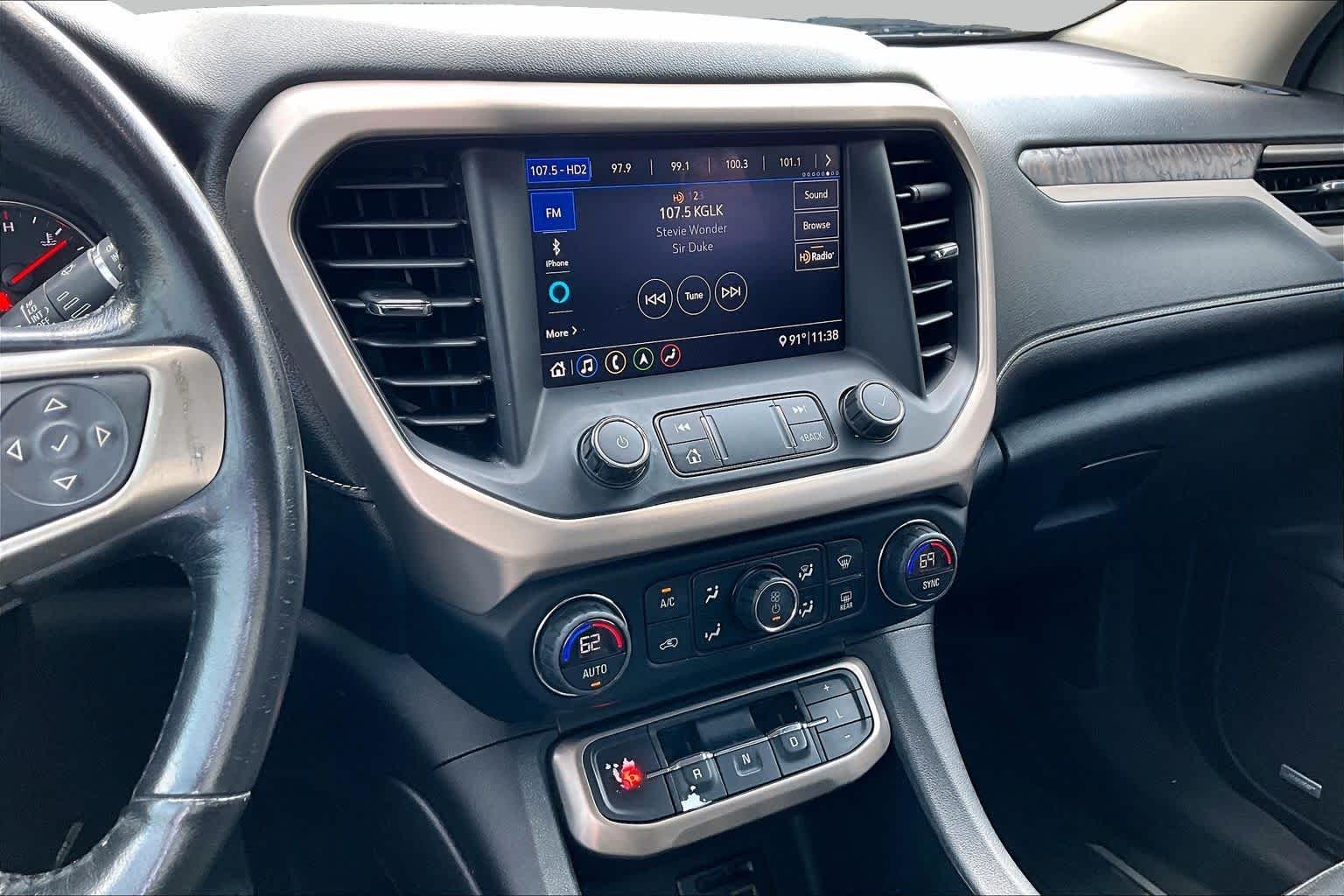 2020 GMC Acadia Denali Red Mahogany Metallic at Texan GMC Buick