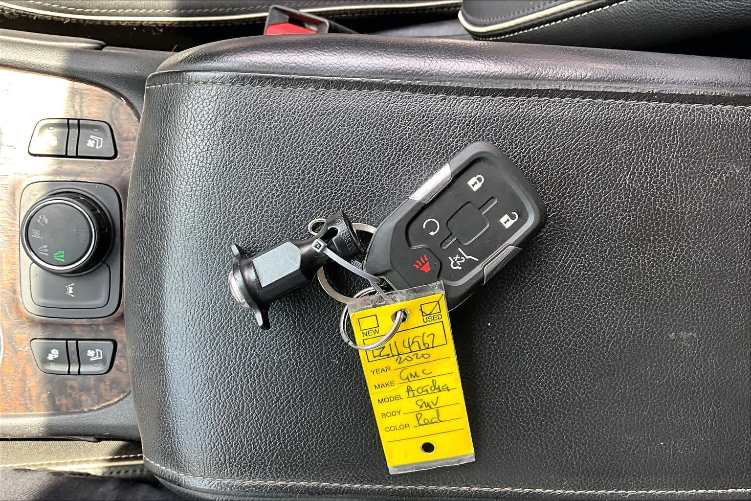 2020 GMC Acadia Denali Red Mahogany Metallic at Texan GMC Buick