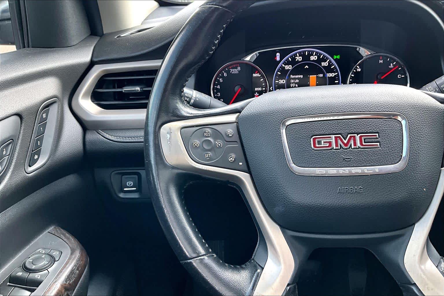 2020 GMC Acadia Denali Red Mahogany Metallic at Texan GMC Buick