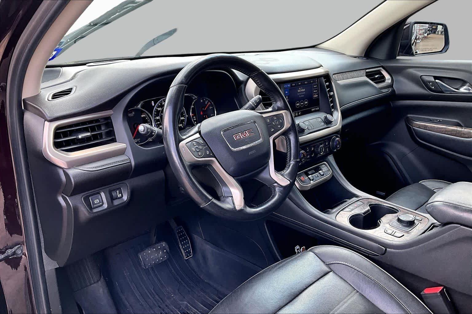 2020 GMC Acadia Denali Red Mahogany Metallic at Texan GMC Buick