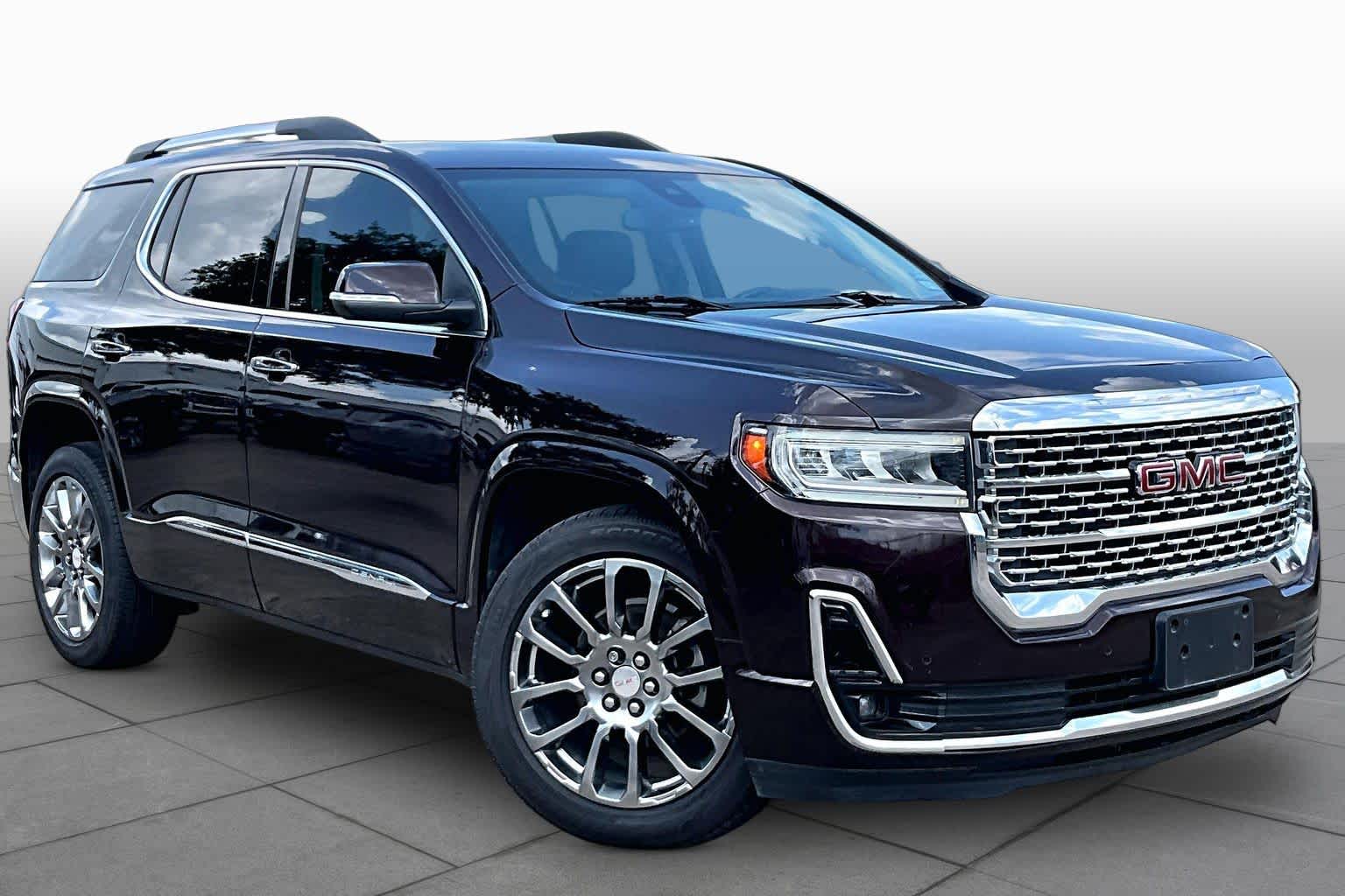 2020 GMC Acadia Denali Red Mahogany Metallic at Texan GMC Buick