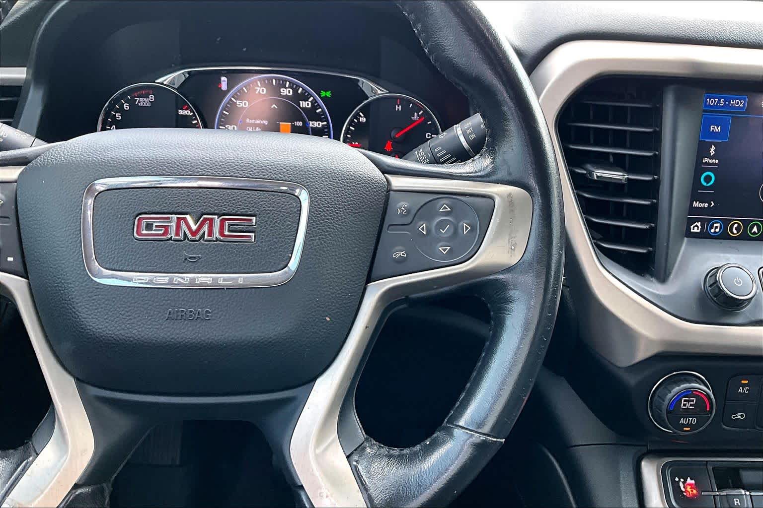 2020 GMC Acadia Denali Red Mahogany Metallic at Texan GMC Buick