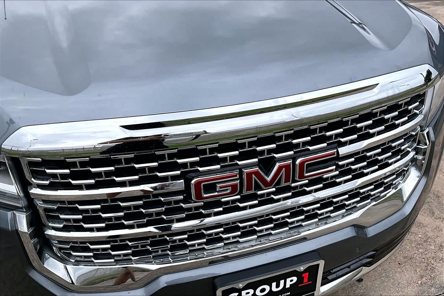 2021 GMC Acadia Denali Satin Steel Metallic at Lone Star Chevrolet
