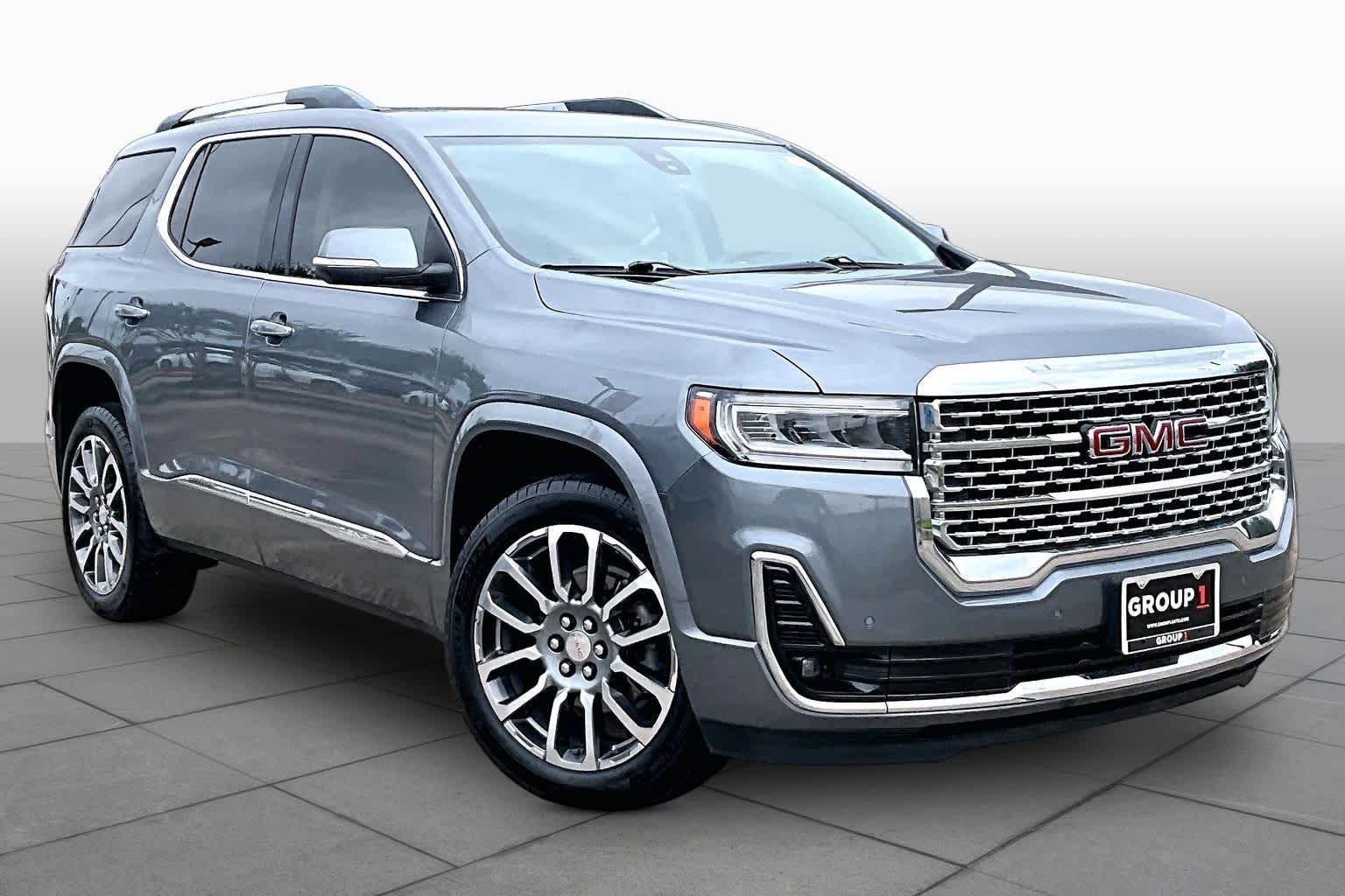 2021 GMC Acadia Denali Satin Steel Metallic at Lone Star Chevrolet