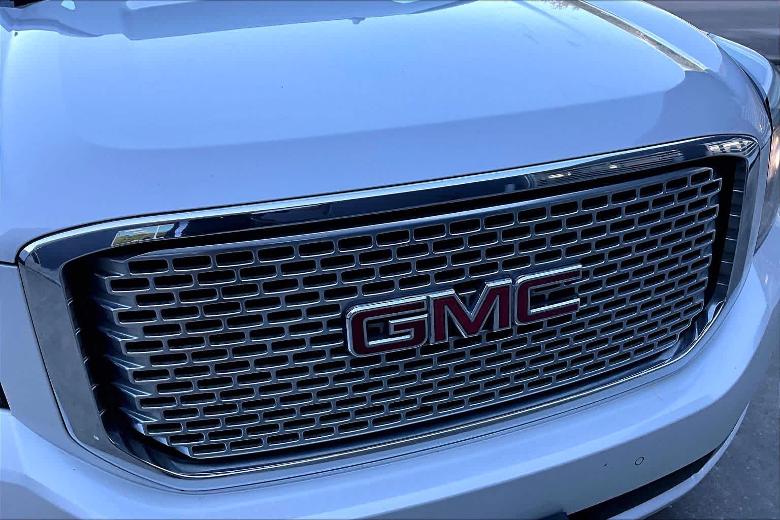 2017 GMC Yukon Denali White Frost Tricoat at Texan GMC Buick