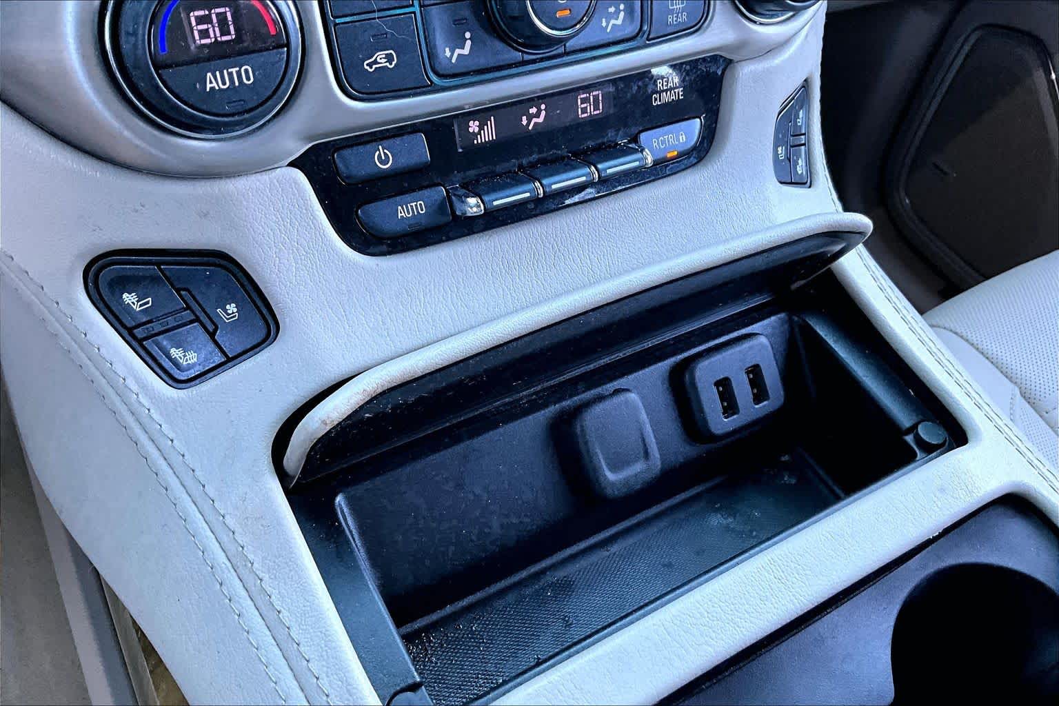 2017 GMC Yukon Denali White Frost Tricoat at Texan GMC Buick