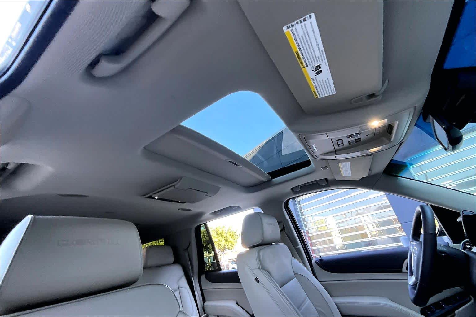 2017 GMC Yukon Denali White Frost Tricoat at Texan GMC Buick