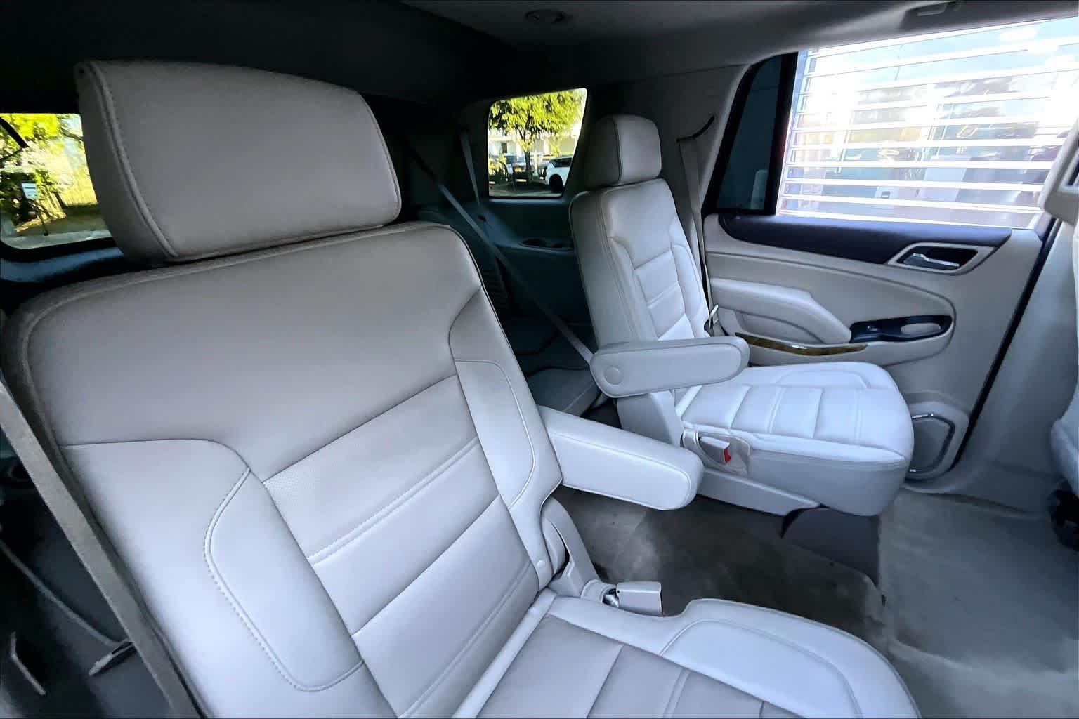 2017 GMC Yukon Denali White Frost Tricoat at Texan GMC Buick