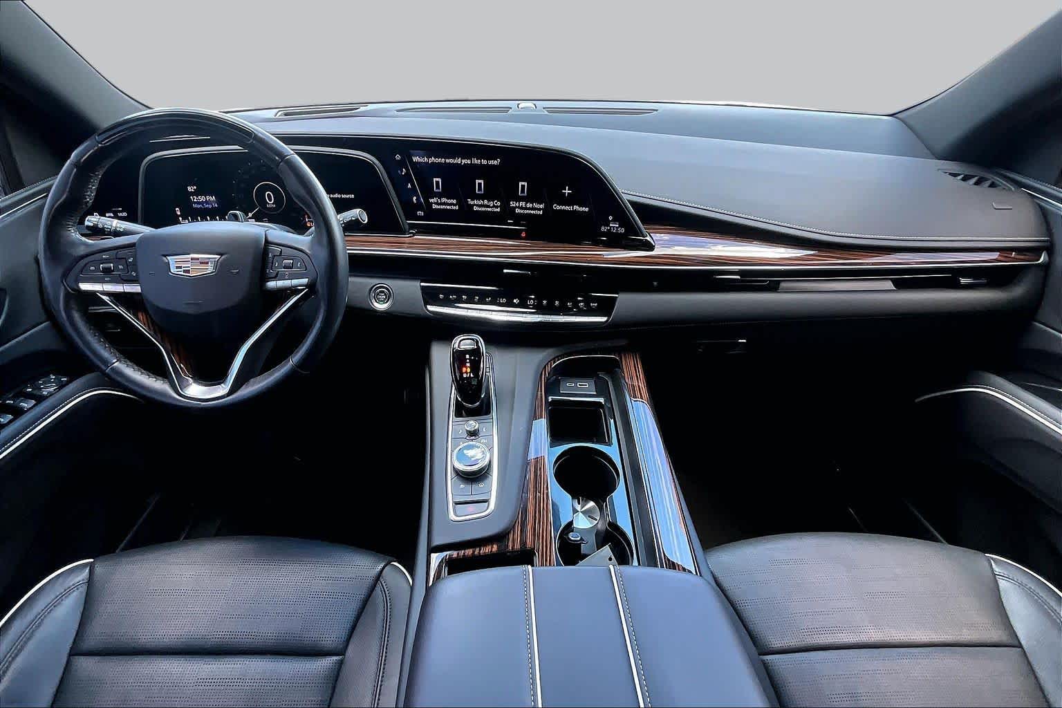 2024 Cadillac Escalade RWD Premium Luxury Crystal White Tricoat at Helfman Ford