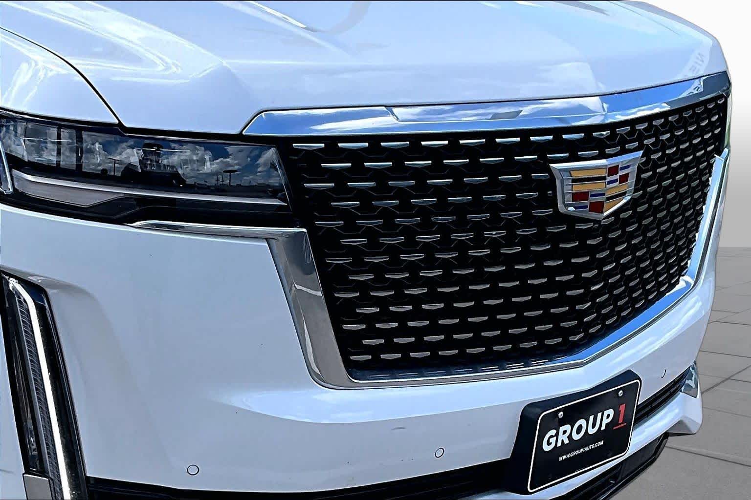 2024 Cadillac Escalade RWD Premium Luxury Crystal White Tricoat at Helfman Ford